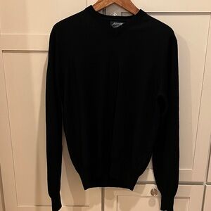 Men’s black Jeremy Argyle merino wool sweater size XL